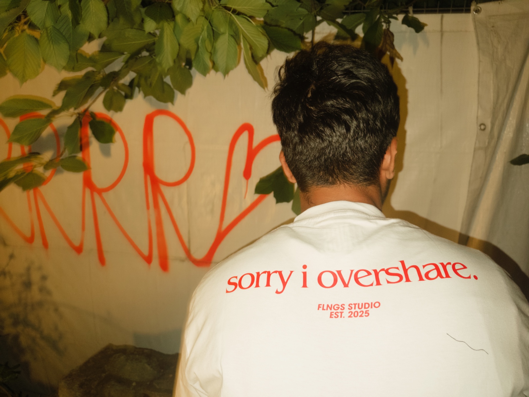 Sorry I Overshare worn